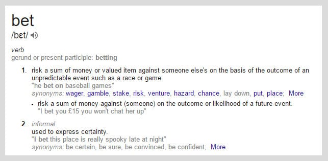 bet-dictionary