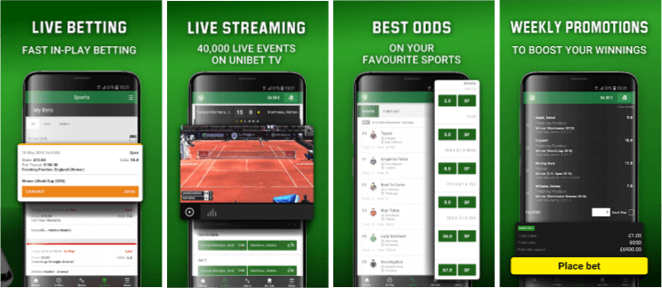 Unibet app