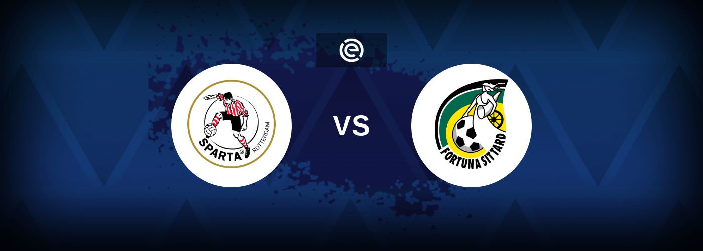 Sparta Rotterdam vs Fortuna Sittard – Live Streaming