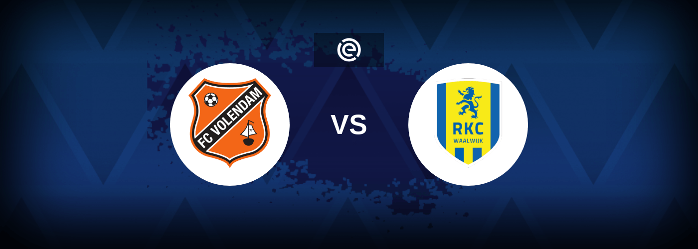 FC Volendam vs RKC Waalwijk – Live Streaming
