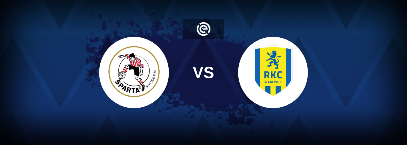 Sparta Rotterdam vs RKC Waalwijk – Live Streaming