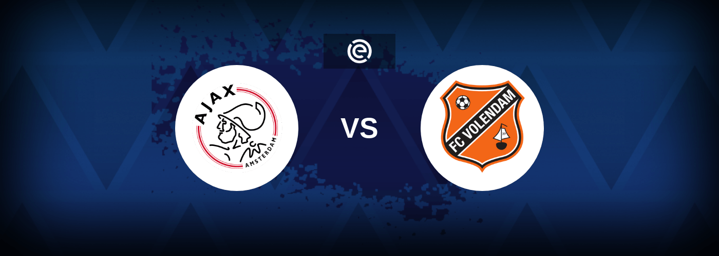 Ajax vs FC Volendam – Live Streaming