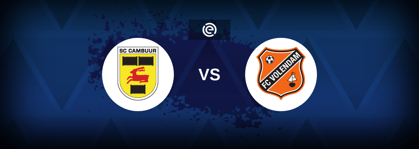 Cambuur vs FC Volendam – Live Streaming