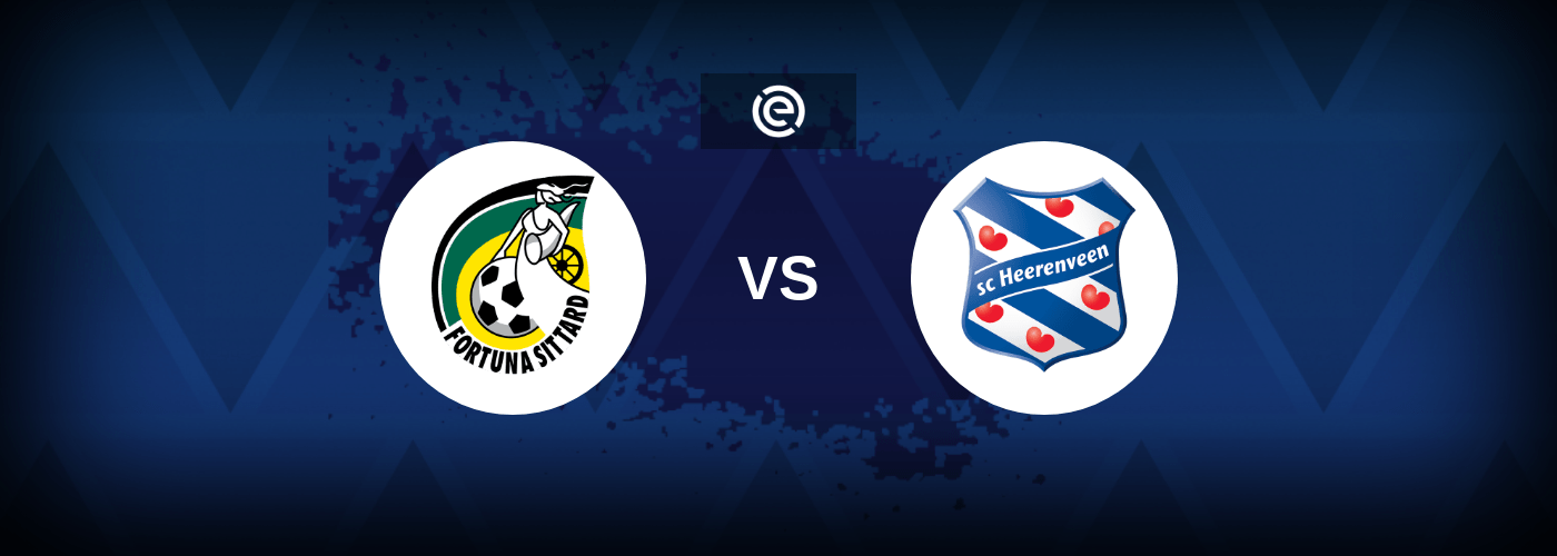 Fortuna Sittard vs SC Heerenveen – Live Streaming