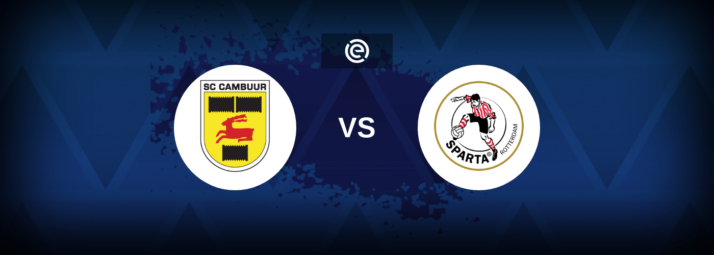 Cambuur vs Sparta Rotterdam – Live Streaming