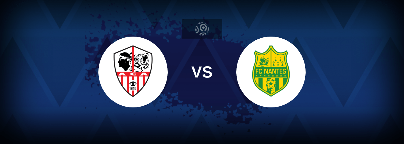 AC Ajaccio vs Nantes – Live Streaming