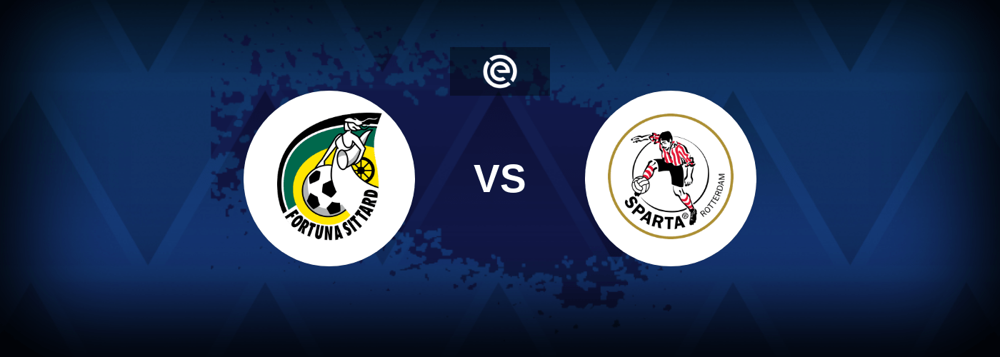 Fortuna Sittard vs Sparta Rotterdam – Live Streaming
