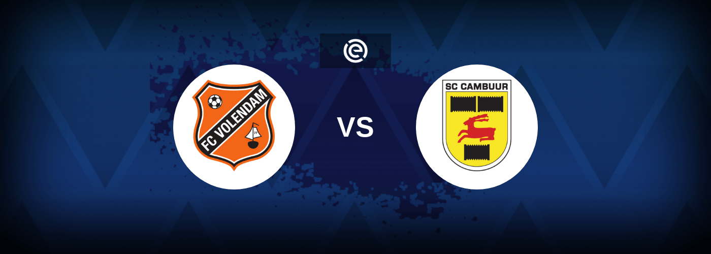 FC Volendam vs Cambuur – Live Streaming