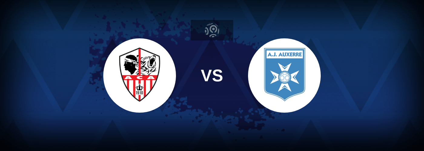 AC Ajaccio vs Auxerre – Live Streaming