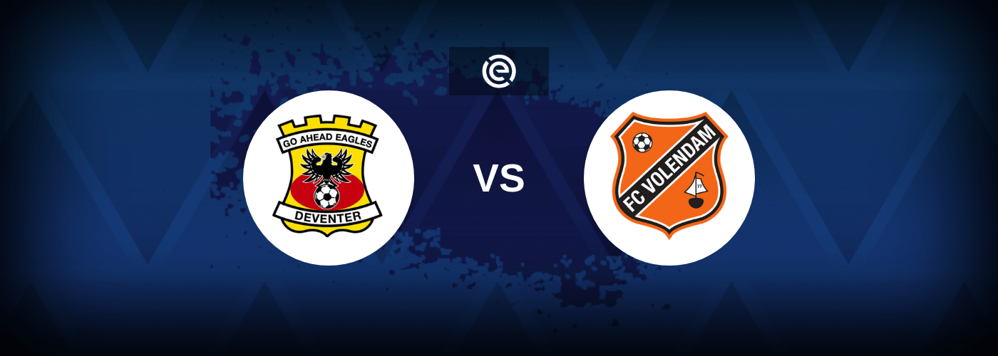 Go Ahead Eagles vs FC Volendam – Live Streaming