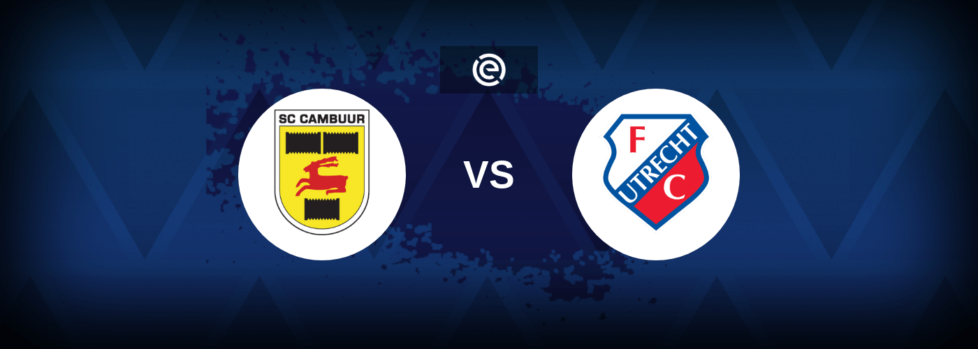 Cambuur vs FC Utrecht – Live Streaming