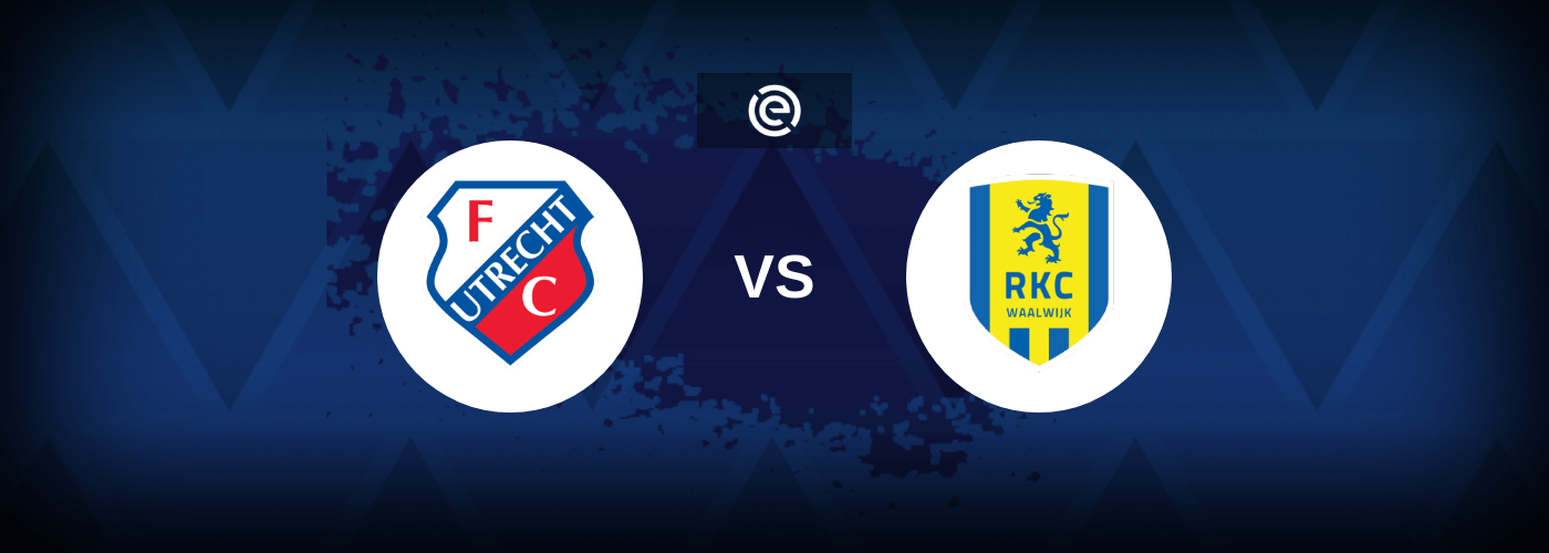 FC Utrecht vs RKC Waalwijk – Live Streaming